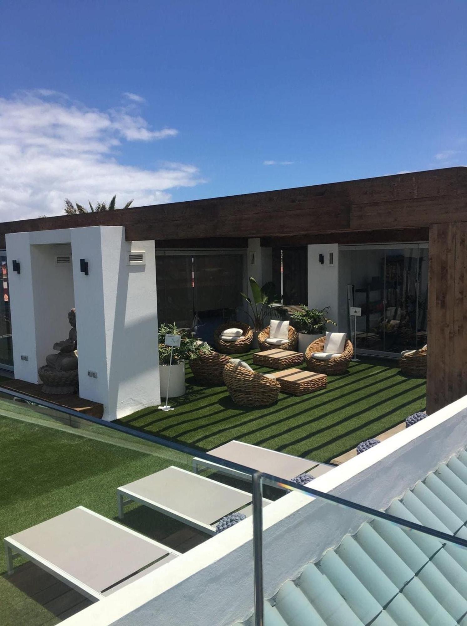 Corralejo Bristol Terrace Apartment Con Giardino Privato Esterno Kültér fotó