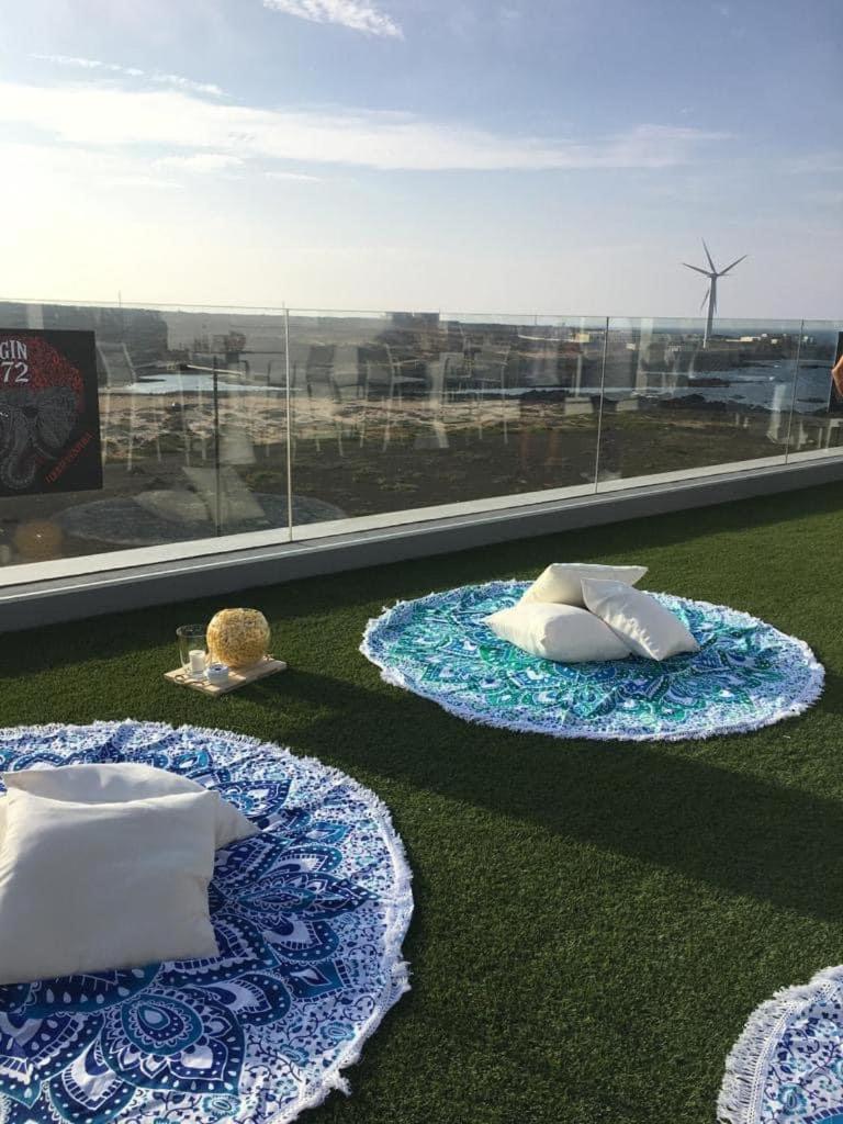 Corralejo Bristol Terrace Apartment Con Giardino Privato Esterno Kültér fotó