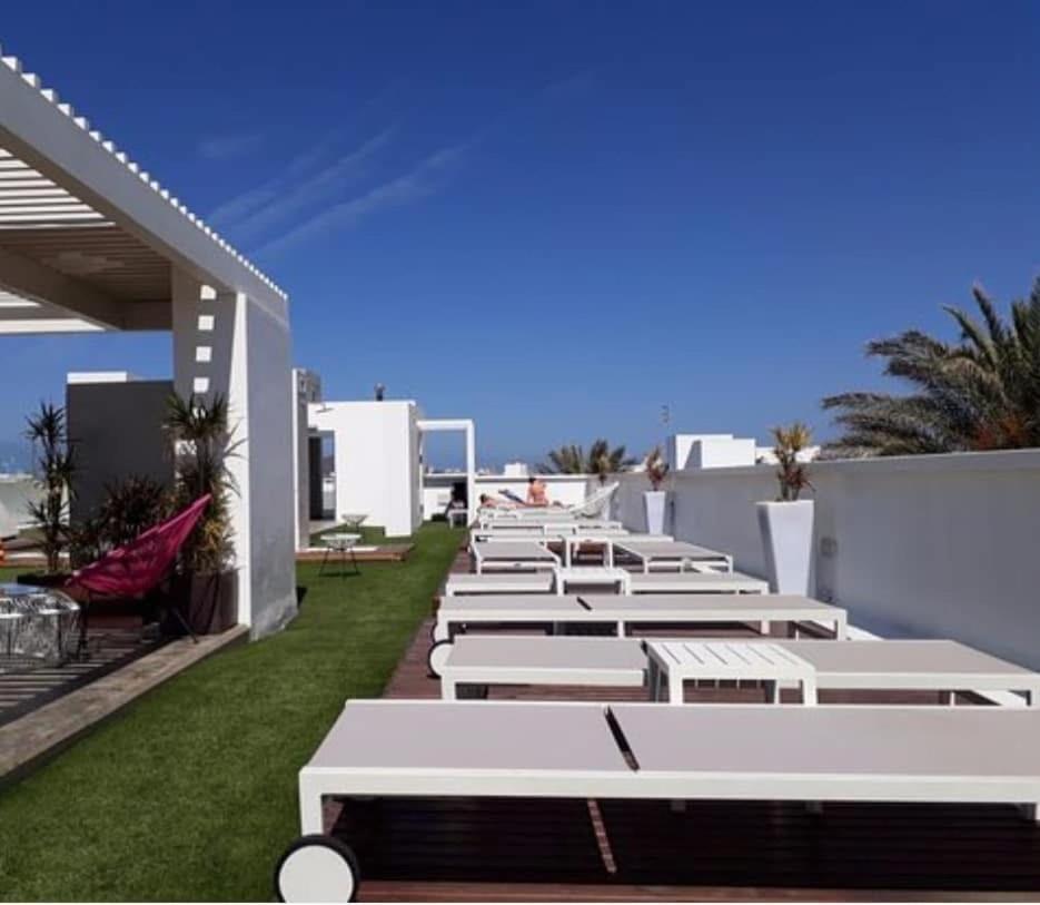 Corralejo Bristol Terrace Apartment Con Giardino Privato Esterno Kültér fotó