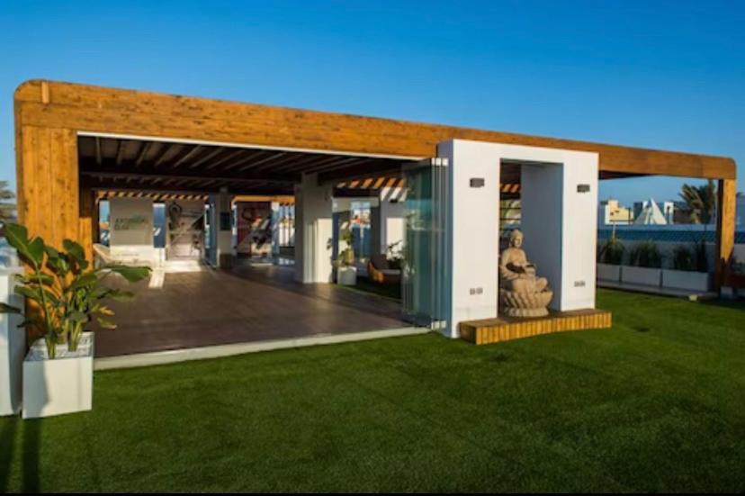 Corralejo Bristol Terrace Apartment Con Giardino Privato Esterno Kültér fotó
